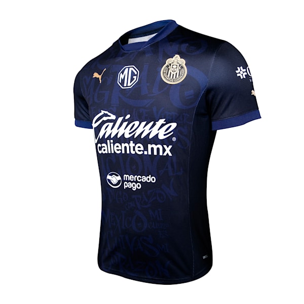 Maillot de soccer Chivas '25 répliqué repensé Homme, PUMA Navy, extralarge